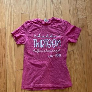 Thirteen Birthday shirt never worn